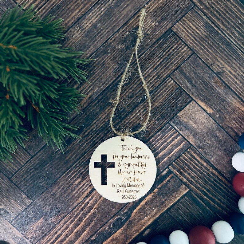 Funeral Favors Custom Memorial Remembrance Gift Etsy