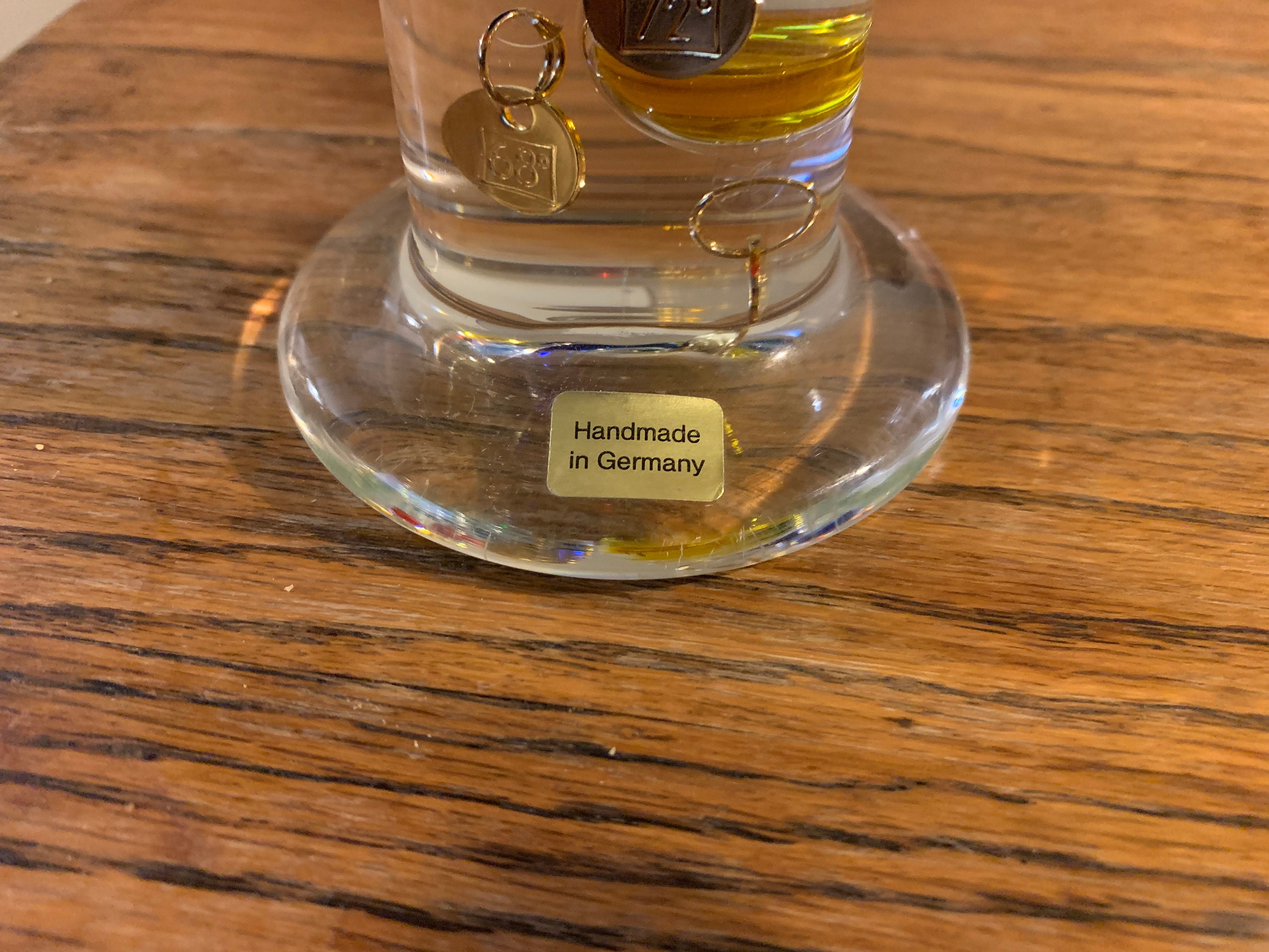 Galileo Thermometer Hand made in Germany Excellent Condition Etsy