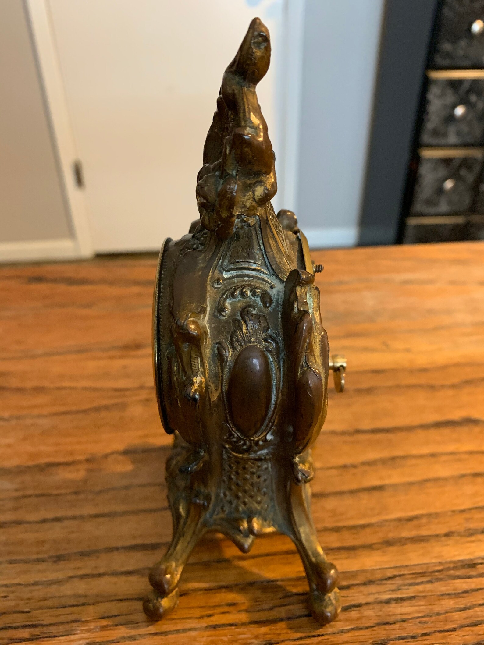 Antique Mercedes Table Clock from West Germany Etsy