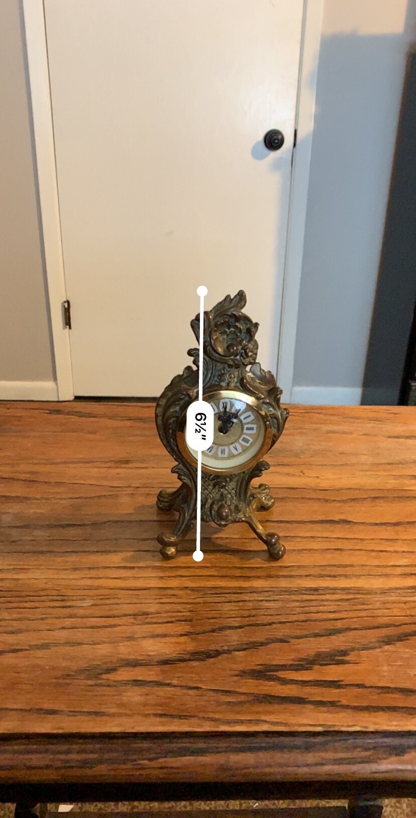 Antique Mercedes Table Clock from West Germany Etsy