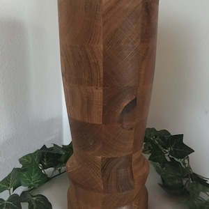 Holzvase