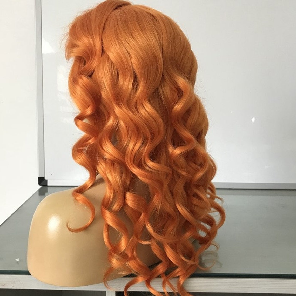 NHA Ginger Redhead Human Hair Lace Front Wig Etsy