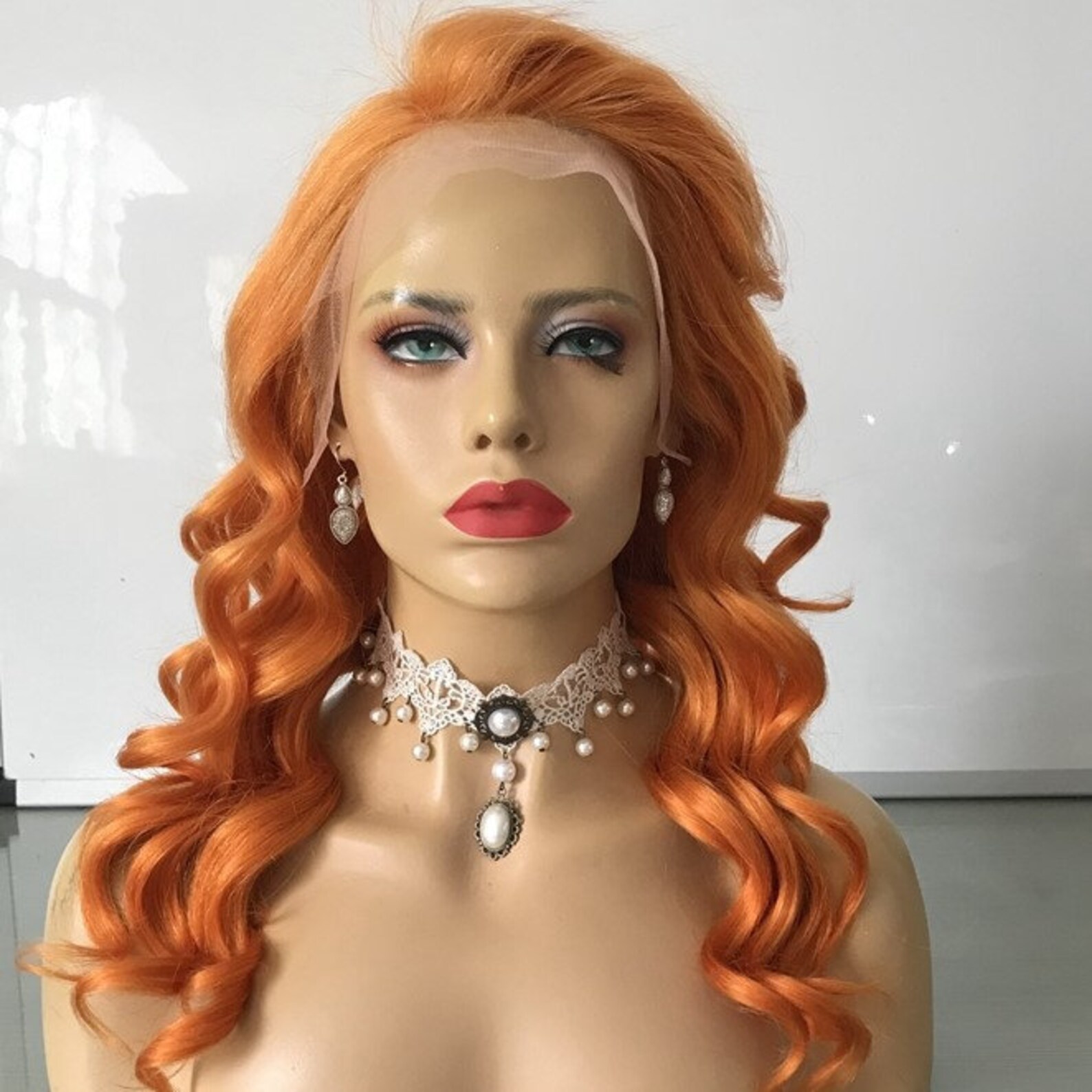 NHA Ginger Redhead Human Hair Lace Front Wig Etsy