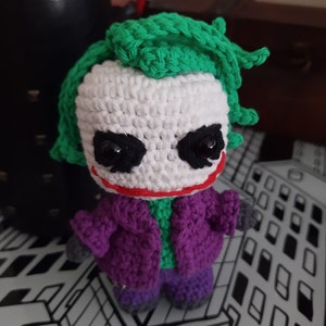 Green Haired Villain Crochet Pattern - NightCraft