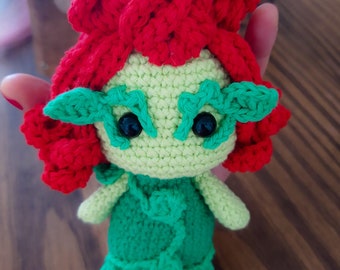 Puppe mit Poisonous Ivy Amigurumi Muster - NightCraft