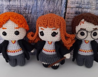 Padrões de Amigurumi de alunos assistentes - NightCraft