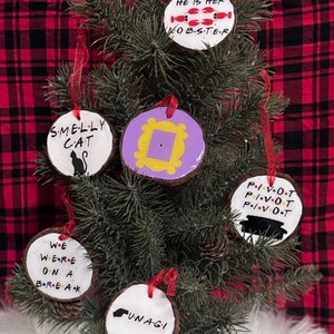 Friends Inspired Handcrafted Ornaments