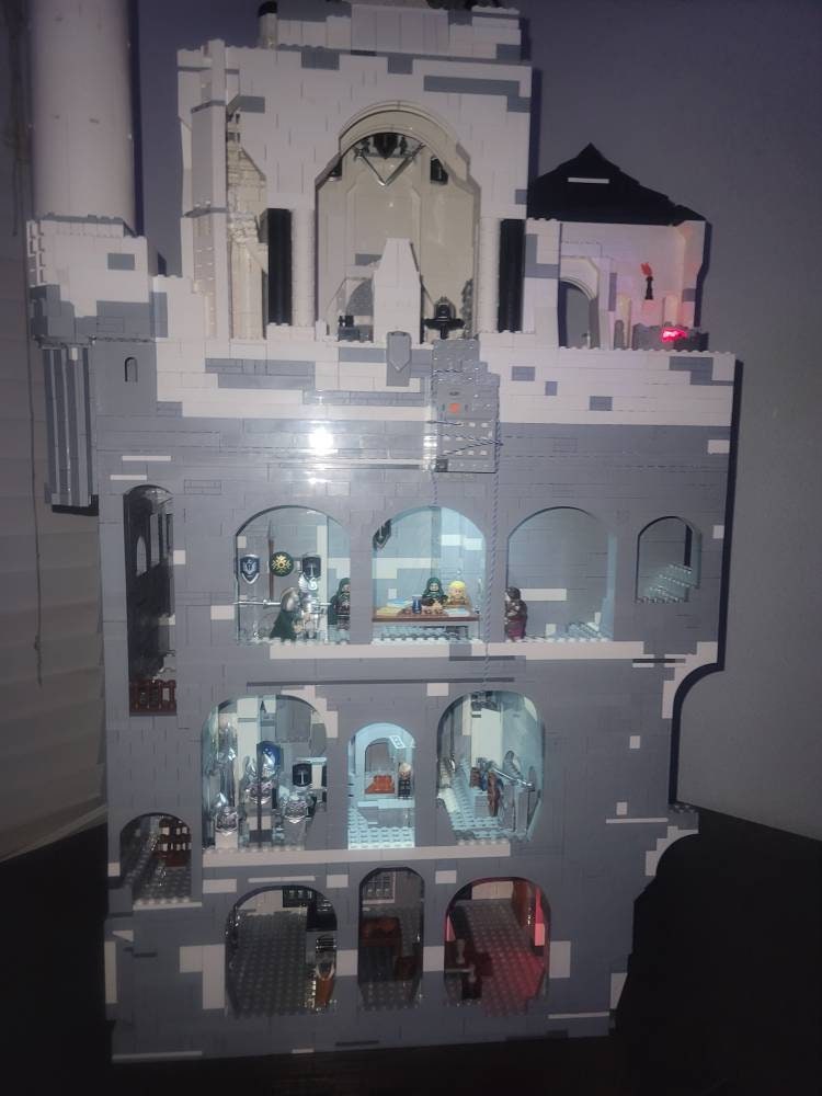 In Stock Custom Lego Minas Tirith Ships Complete Ready2shipcan