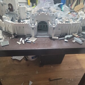 LEGO Model of Main Gate of Minas Tirith, Middle Earth