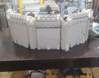 Made a mini Minas Tirith MOC in Lego Architecture style. : r/lego