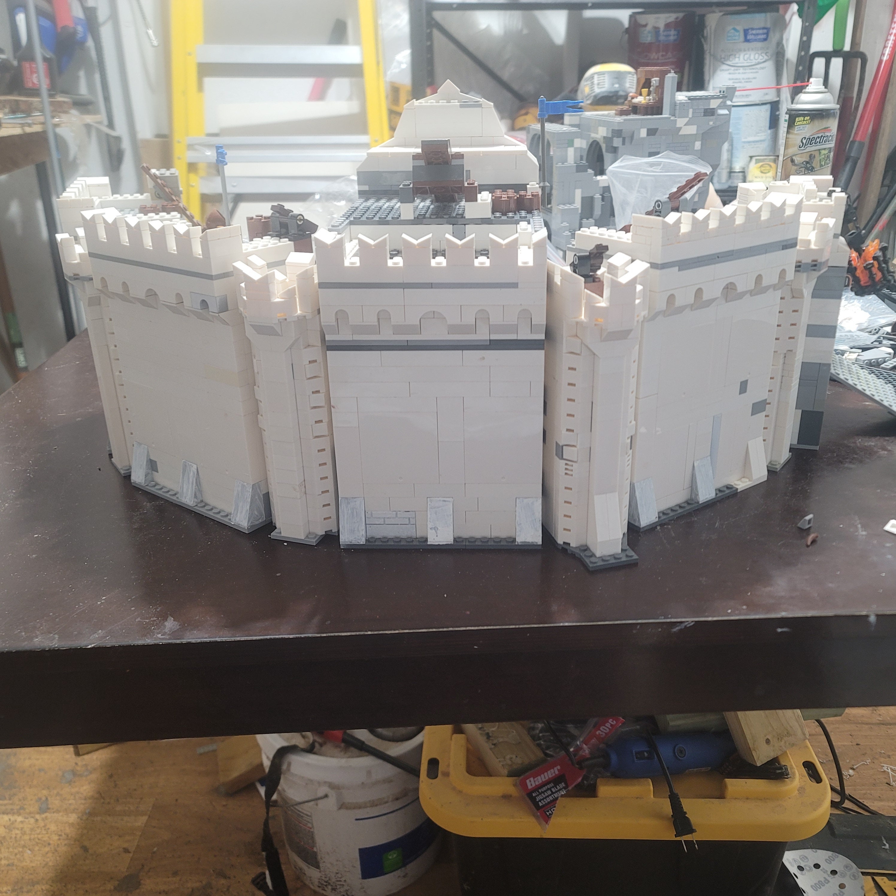 Split Listing Custom Lego Minas Tirith Completed Available to 