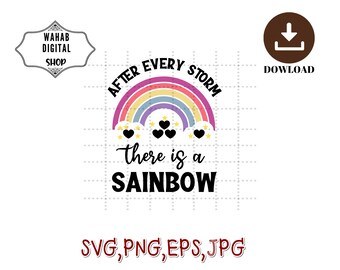 Download Rainbow Baby Svg Etsy