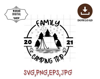 Download Family Camping Svg Etsy