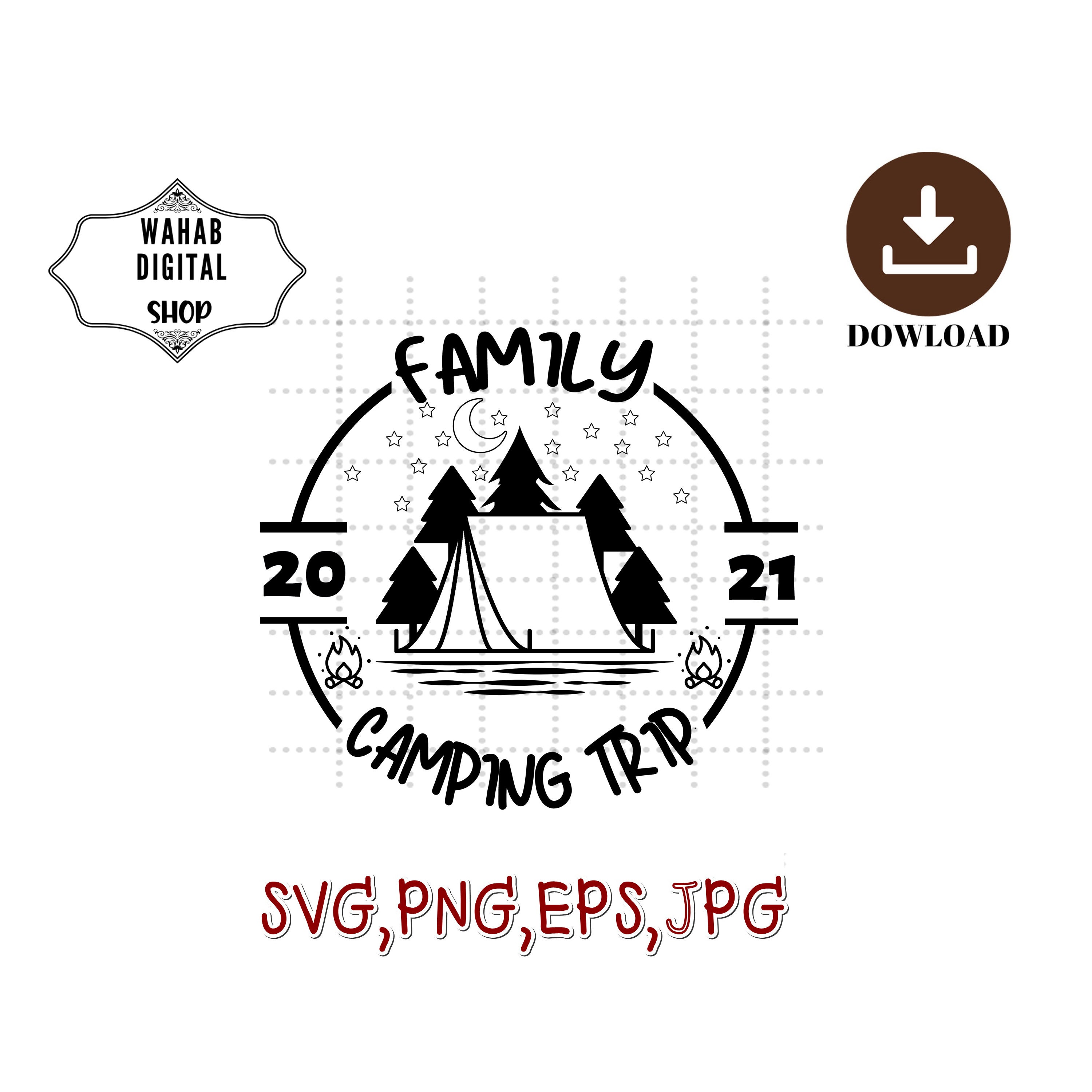 Family Camping svg Family Camping trip 2021 svg Camp svg  Etsy