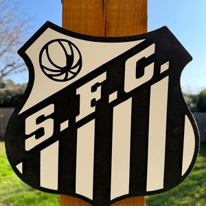 Santos 3D wood Sign
