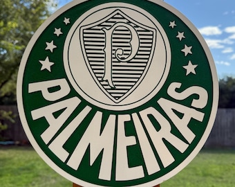 Panneau en bois 3D Palmeiras - Coupe du monde des clubs de la Fifa