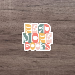 Pegatinas para leer más libros / Pegatinas bonitas / Pegatinas para Kindle / Pegatinas para Booktok / Decoración para Kindle / Pegatinas resistentes al agua
