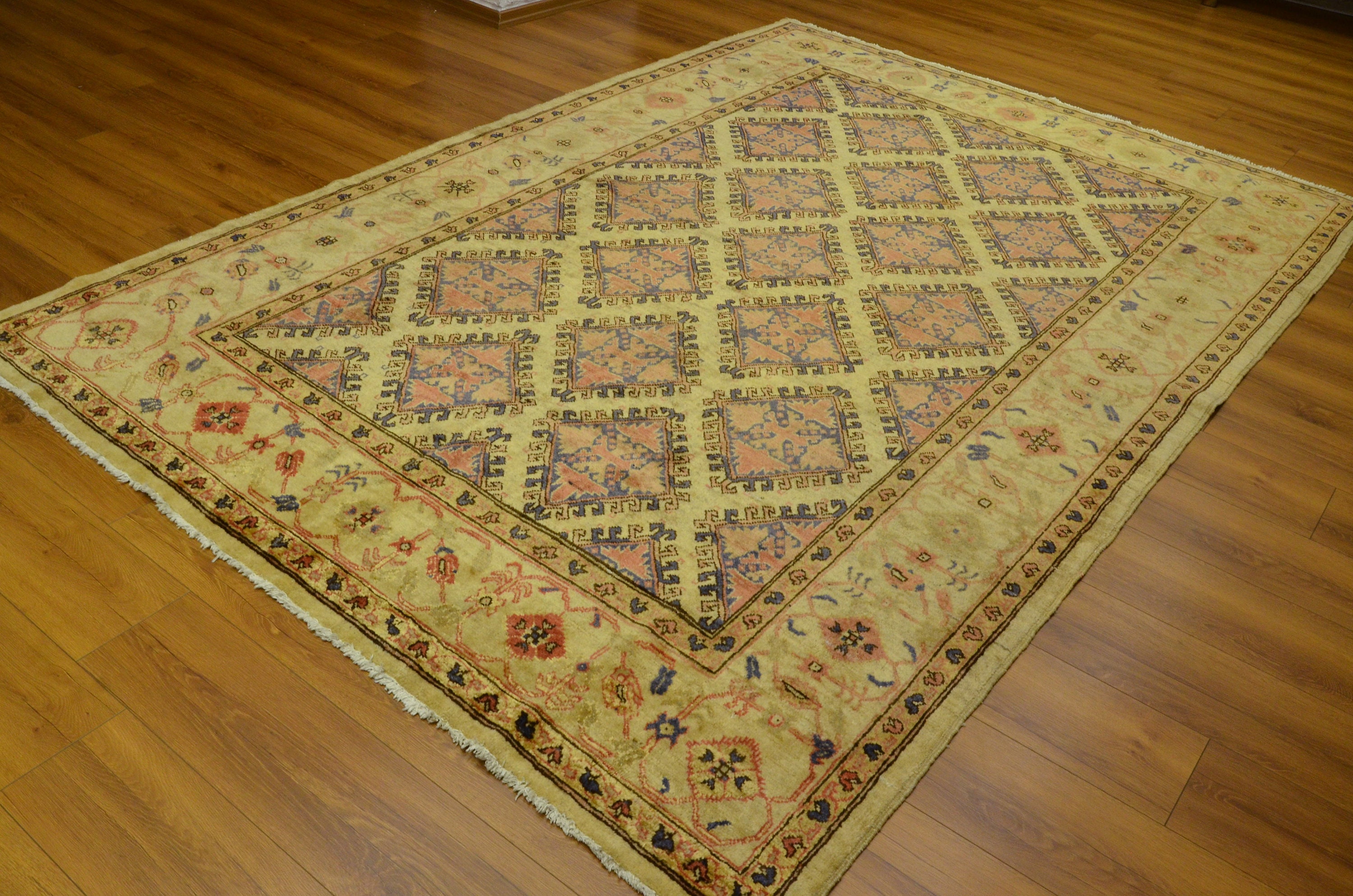 Oushak TeppichVintage TeppichTürkischer TeppichHand knoten | Etsy