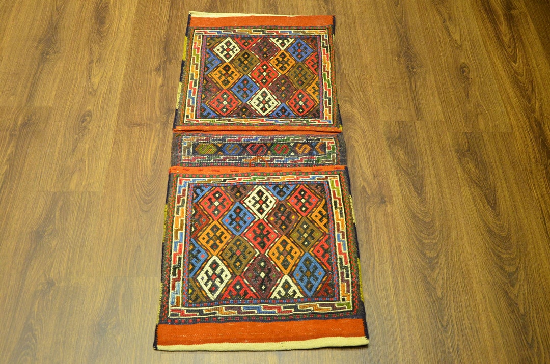 Kurdish Saddlebag,cicim Bag,old Horses Bag,vintage Bag,camel Bag,home Decorative Saddle Bag