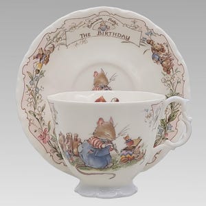 Royal Doulton Brambly Hedge the Birthday - Etsy