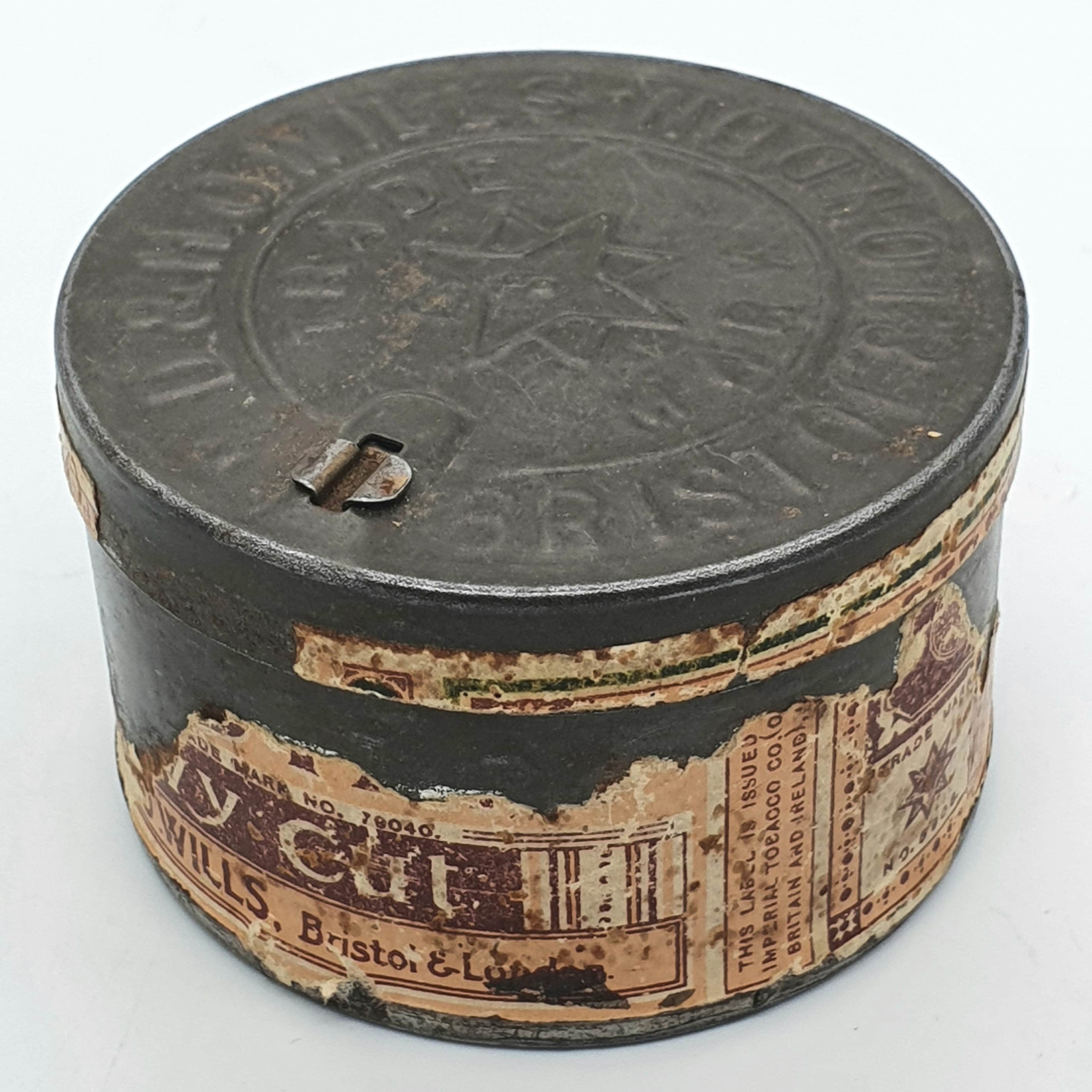 Vintage WD & HO Wills Tobacco Tin: London Bristol Collectible