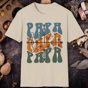 Papa Legba Crossroads Veve T Shirt,  New Orleans Voodoo Shirt, Papa Legba Symbol, Voodoo Witch Shirt, Papa Legba Voodoo, Apparel