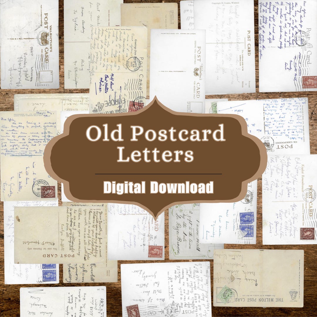 Vintage Junk Journal Ephemera Pack | 8 Printable Pages | Collage Sheet ...