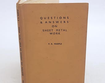 Vintage 1948 Sheet Metal Work Book | Engineering Reference