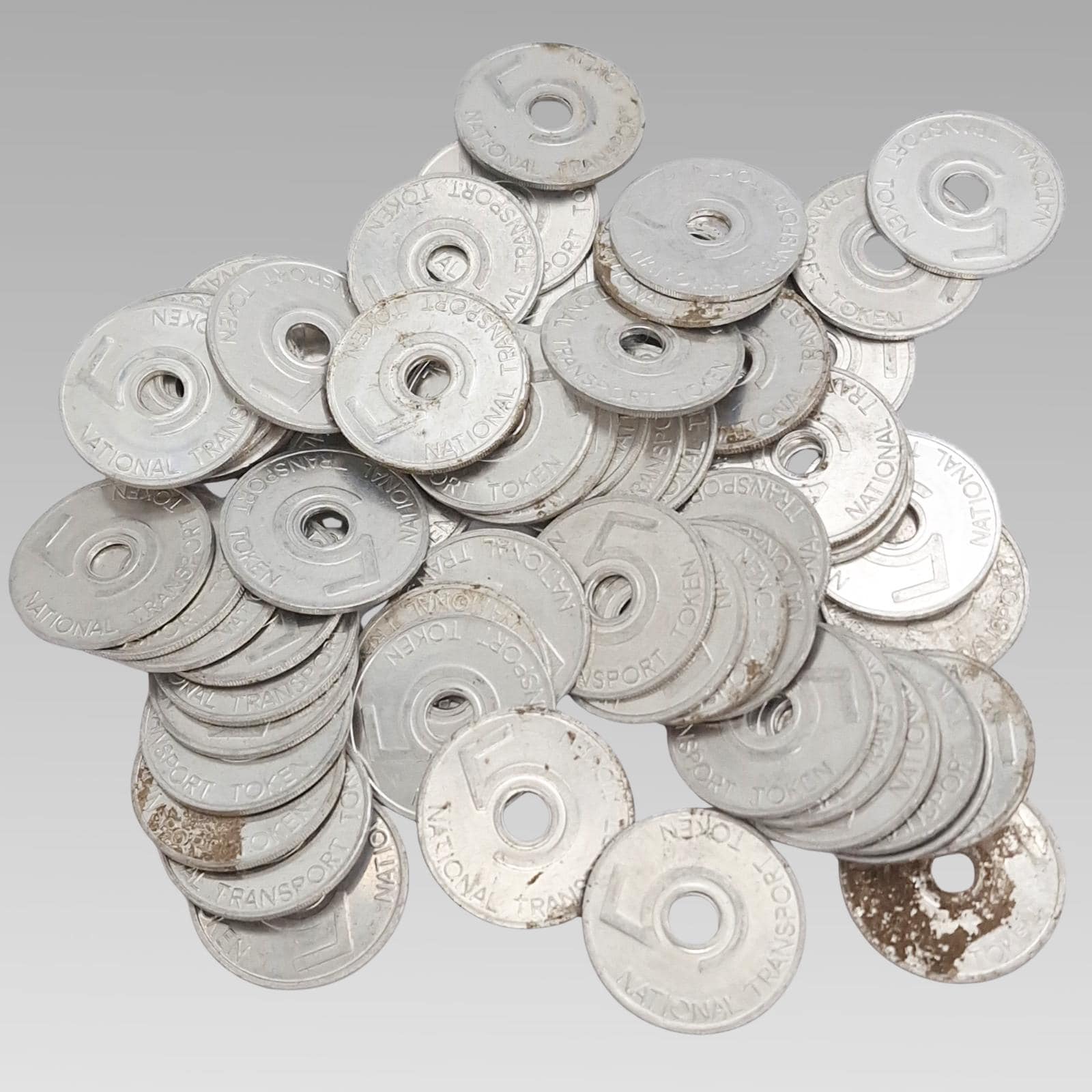 Vintage Bus Token Lot - Etsy