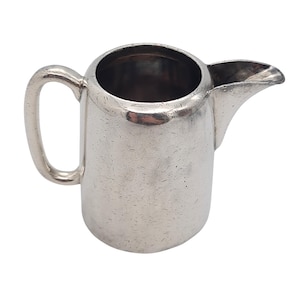 Vintage Silver Plated Walker & Hall Milk Jug, Antique Creamer, Collectible Silverware, Elegant Tableware