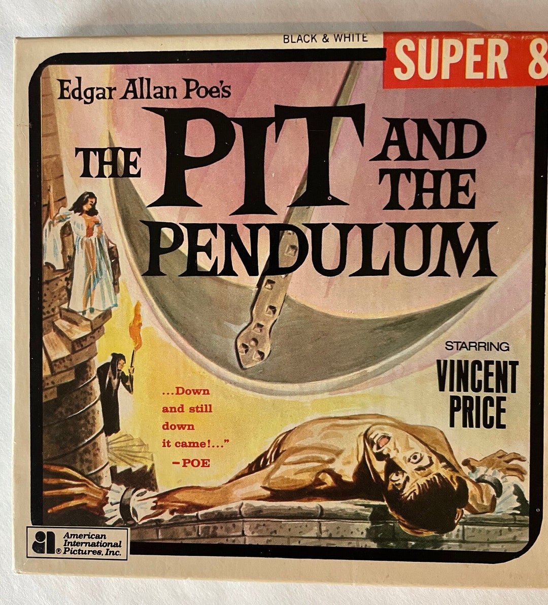 Edgar Allan Poe's, the Pit and the Pendulum, Super 8 Mm Film, 1961