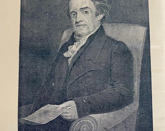 Antique Noah Webster Dictionary: 1890 Edition, Chicago