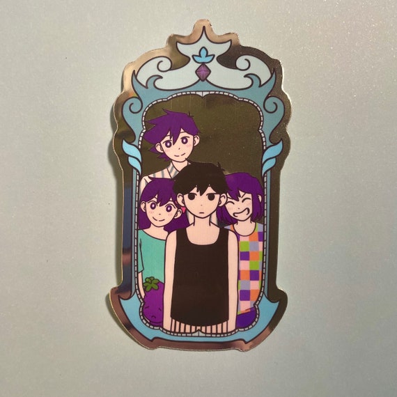 Omori Mirror Stickers - Etsy