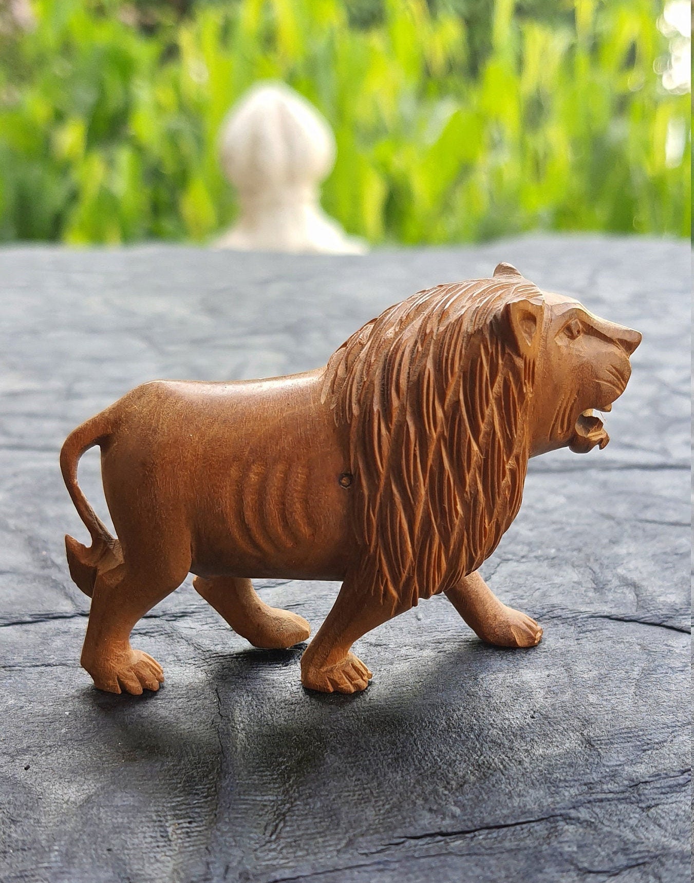 Authentic Aged Mysore Sandalwood Lion Wooden Lion Sculptures - Etsy Canada Authentic Aged Mysore Sandalwood Lion Wooden Lion Sculptures - Etsy Canada