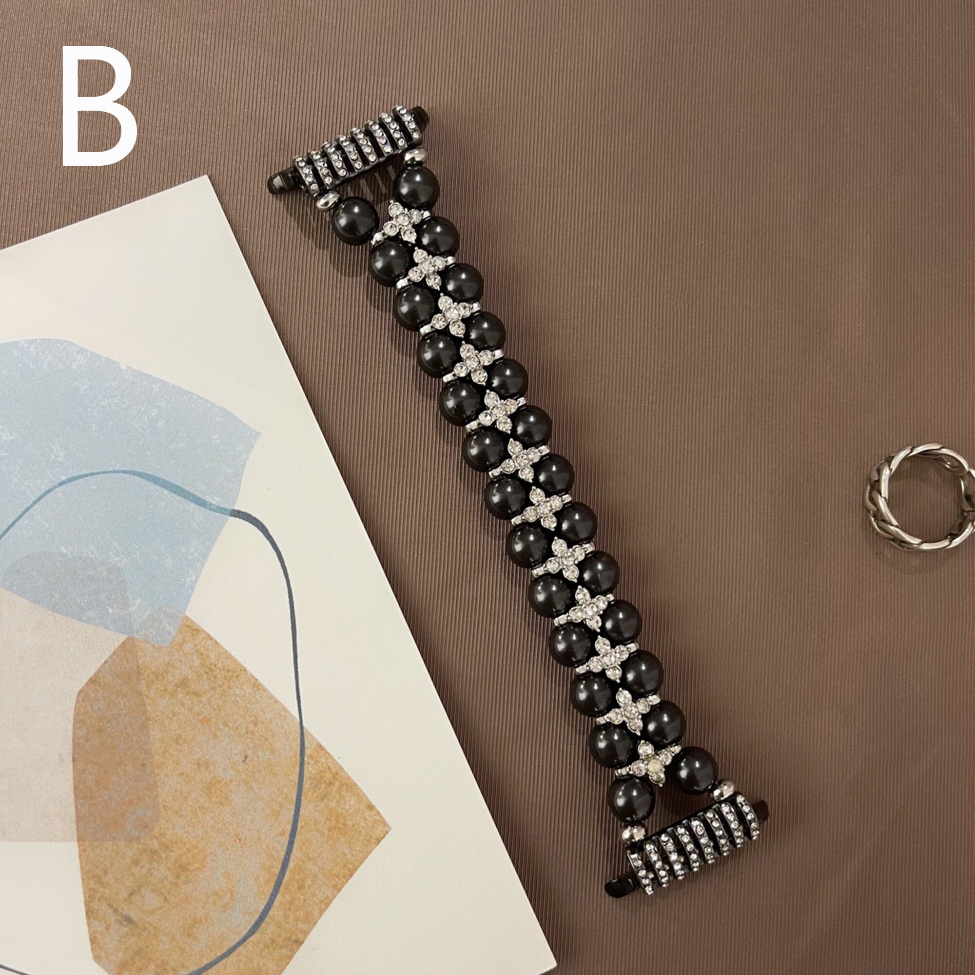 Pearl Apple Watch Band 38mm 40mm 42mm 44mm Personalized Watch | Etsy