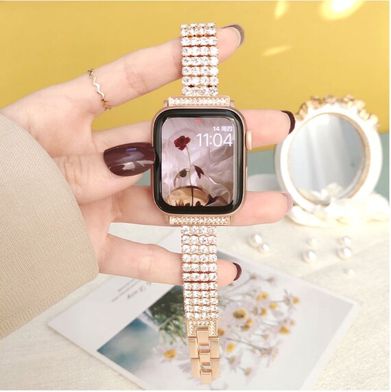 Diamond Chain Watch Band iwatch Band 38mm 40mm 42mm 44mm Etsy