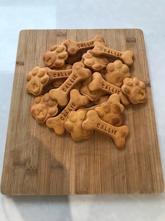 Cheese & Apple Homemade Personalised Dog Treats Etsy UK