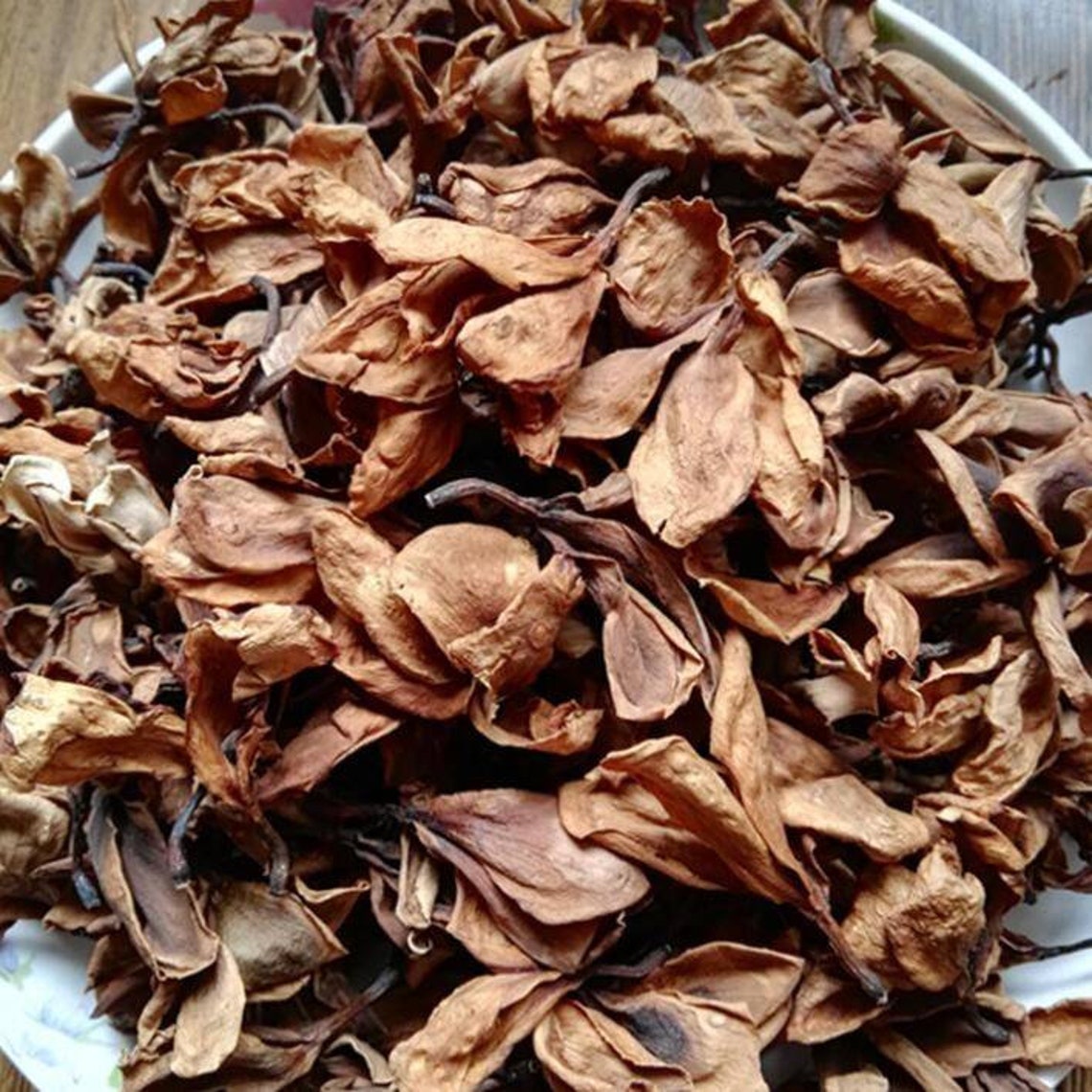 Dried organic plumeria flower teaFrangipaniHerbal tea Loose Etsy
