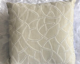 Cream cushion cover, Decorative cushion, living room cushion, bedroom cushion, scatter cushion, plain cushion