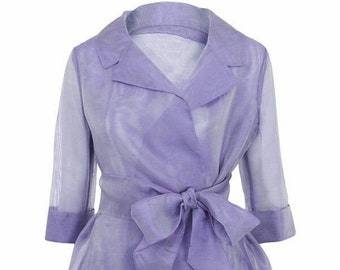 organza wrap jacket