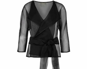 organza jacket evening