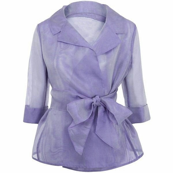 Organza Feather Top main image 0