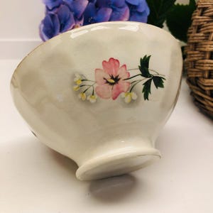 Vintage Café Au Lait Bowl, French Coffee Bowl, Vintage Bowl