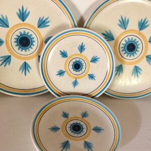 ANCIENNE ASSIETTE DÉCORATIVE carrée "Coq", JC Maô EUR 30,00 - FR