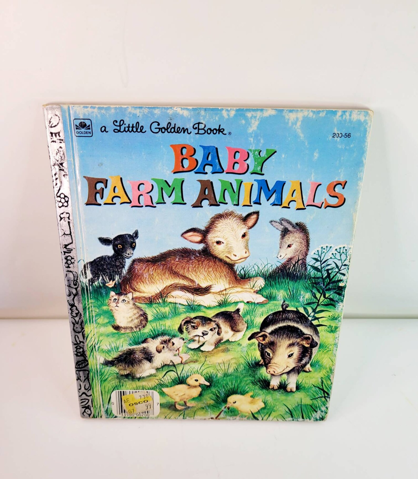 A Little Golden Book Baby Farm Animals Vintage 1970s Childrens Etsy