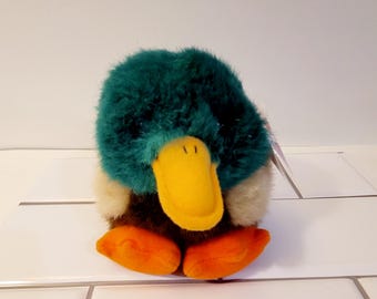 Vintage Puffin Bird Plush 6" inch with Tag 1994