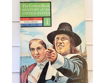 The Golden Book History of the United States 1955 VOLUME 1 HARDCOVER CHILDREN’S