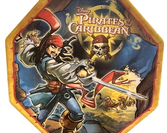Zak Designs Disney Melamine Pirates of The Caribbean Plate Kids