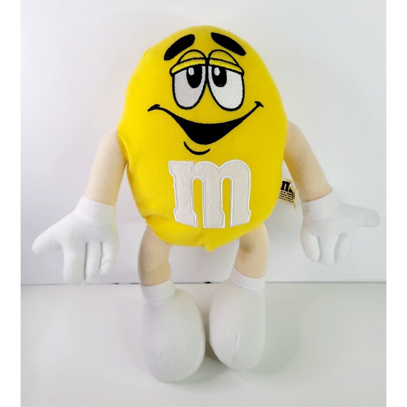 YELLOW M&M DECAL / STICKER 10