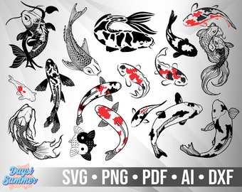 Download Koi Fish Svg Etsy